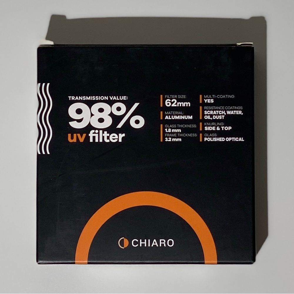 Chiaro Pro 62mm 98-UVATS UV Filter